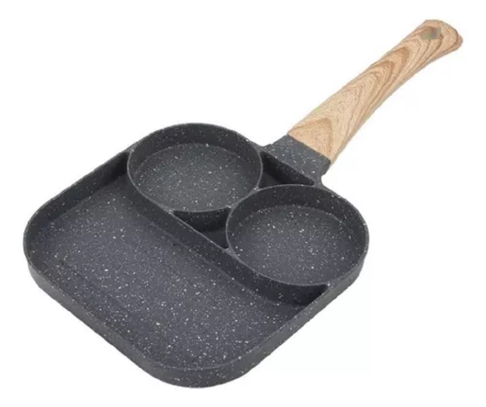 Miniatura 4 de Sartén Antiadherente 3 Puestos Multiusos